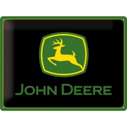  Metalowy Plakat 30 x 40cm John Deere Logo
