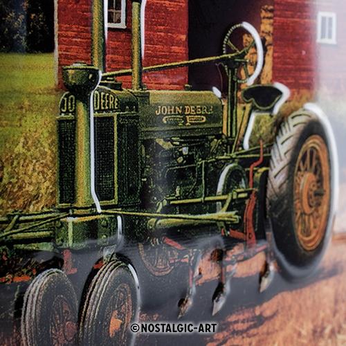 Metalowy Plakat 30 x 40cm John Deere Farm