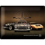 Metalowy Plakat 30 x 40cm Mercedes Benz