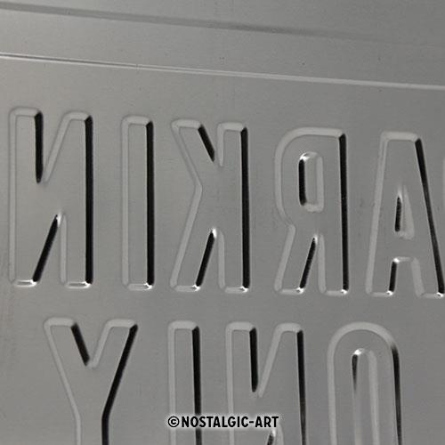 Metalowy Plakat 30 x 40cm Mercedes Benz Parking