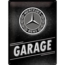  Metalowy Plakat 30 x 40cm Mercedes Garage