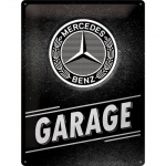Metalowy Plakat 30 x 40cm Mercedes Garage