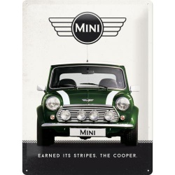  Metalowy Plakat 30 x 40cm Mini Cooper