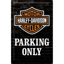  Metalowy Plakat 40 x 60cm Harley Davidson Garage