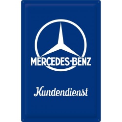  Metalowy Plakat 40 x 60cm Mercedes-Benz Obsługa Klienta