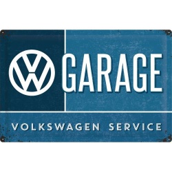  Metalowy Plakat 40 x 60cm Volkswagen Garage