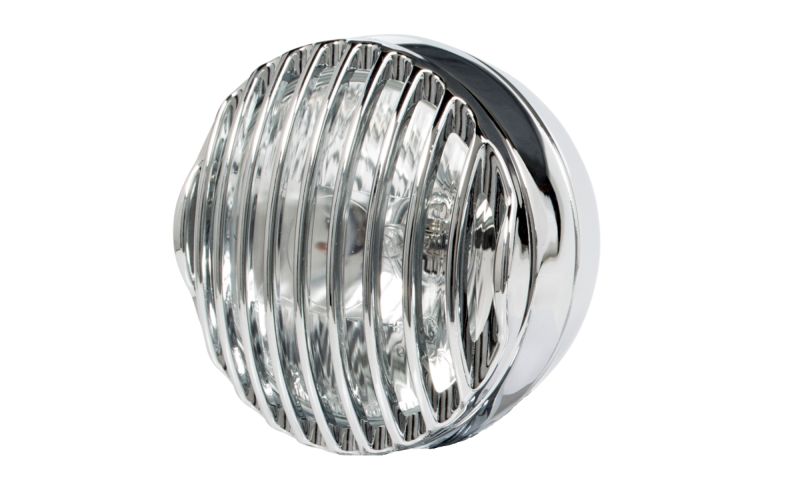 Nakładka na lampy przód stożek - 4,5 cali chrom 2szt