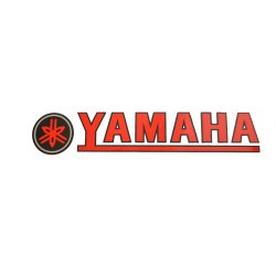  Naklejka Yamaha czerwone logo