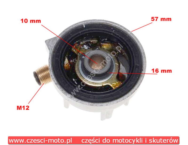 Napęd licznika do skuterów Caper i inne 2T / 4T / GY6 / 139QMB