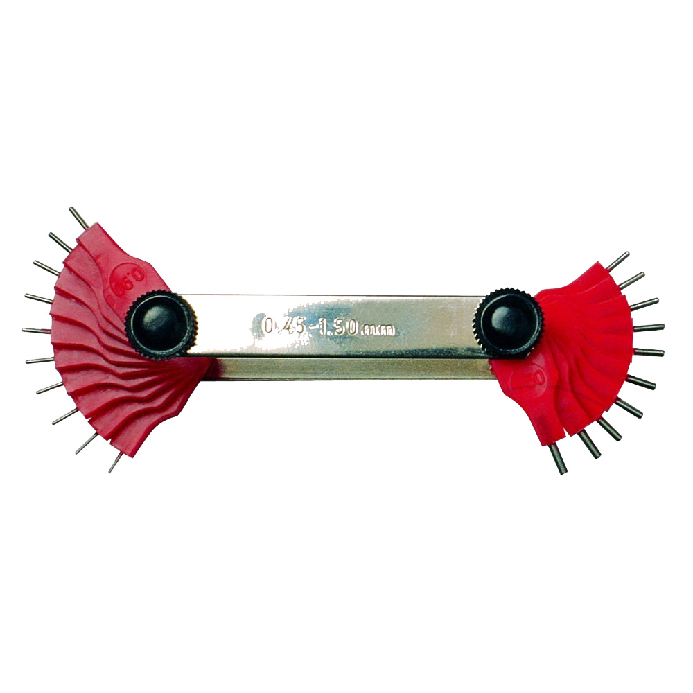 Narzędzie do odczytu rozmiaru dyszy gaźnikowej 0,45-1,50mm 20 przyrządów