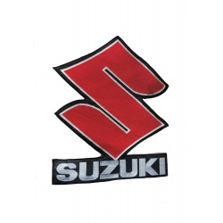  Naszywka motocyklowa duża - Suzuki