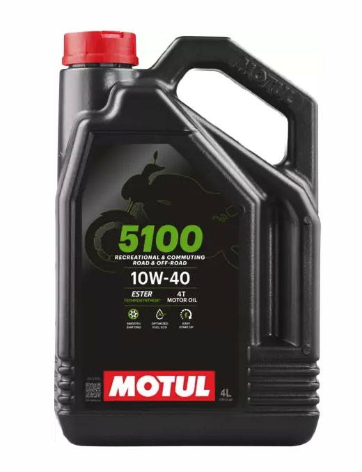 Olej Motul 5100 Ester 10W40 4l + Filtr HifloFiltro HF303 GRATIS!