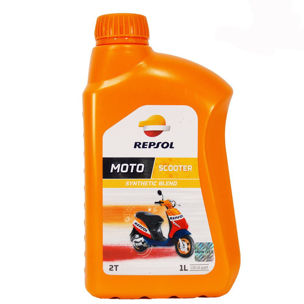 Olej Repsol 2T Moto Scooter 1L - półsyntetyk