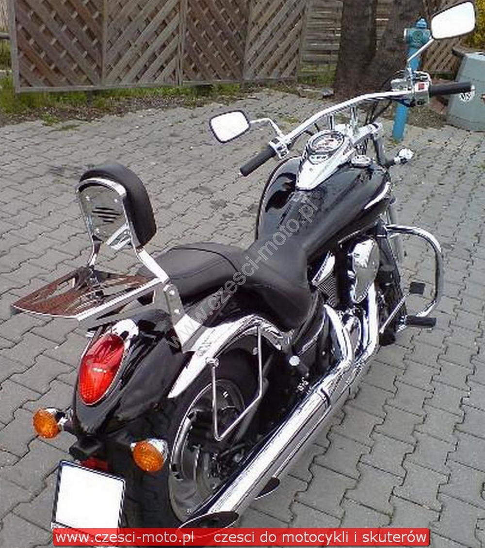 Oparcie pasażera Kawasaki VN 900 - standard