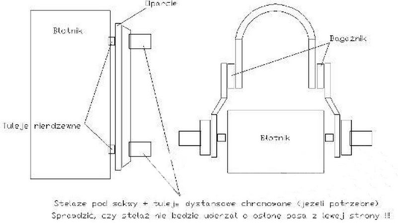 Oparcie pasażera Yamaha XVS 1100 Drag Star - owalny