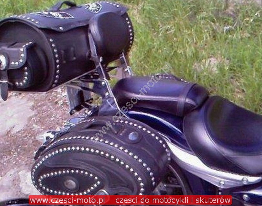 Oparcie pasażera Yamaha XV 1900 Midnight Star - owalny