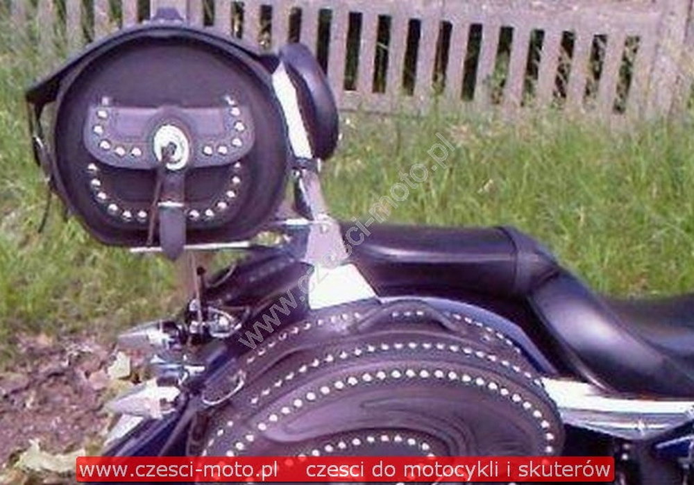Oparcie pasażera Yamaha XV 1900 Midnight Star - owalny
