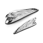 Ornament chromowany - Głowa orła