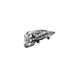 Ornament na błotnik - Czaszka w płomieniach