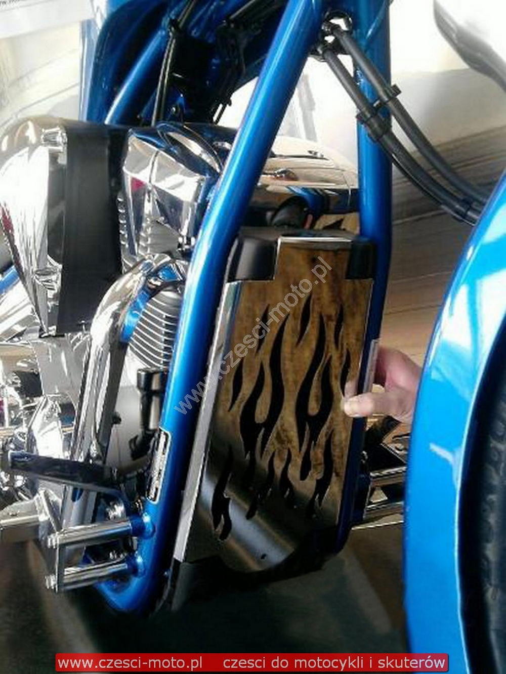 Osłona chłodnicy Honda VT 1300CX Fury