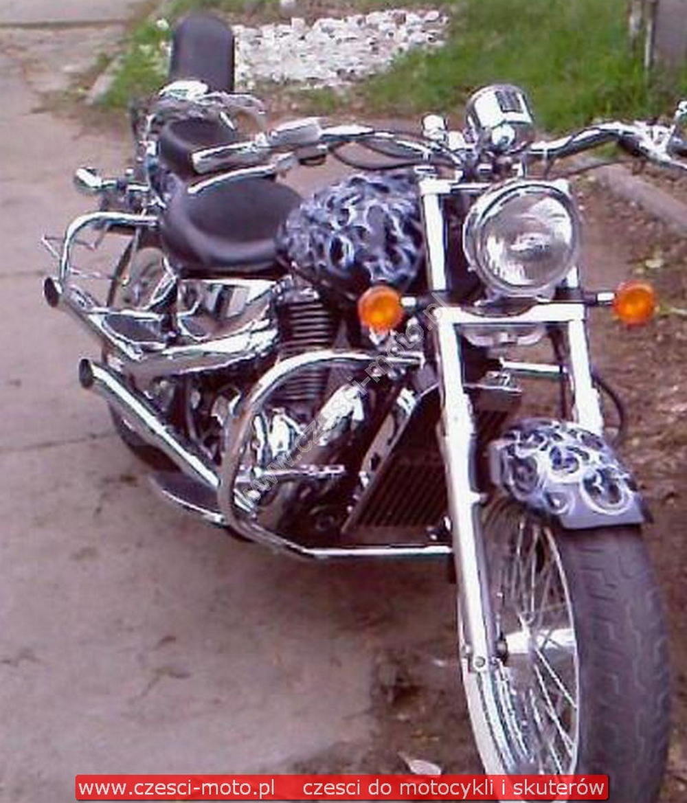 Gmole - Osłony silnika Honda VT 1100 C2/3 i Tourer - przednie