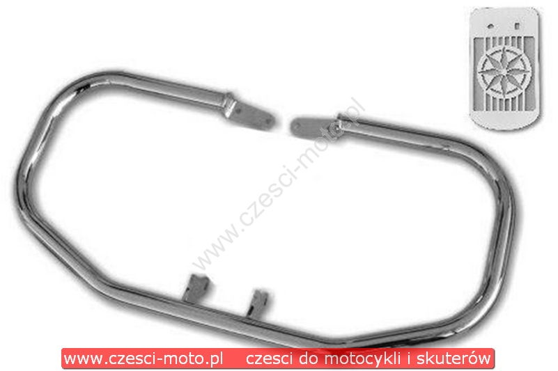 Gmole - Osłony silnika Yamaha XV 1600 Wild Star - przednie