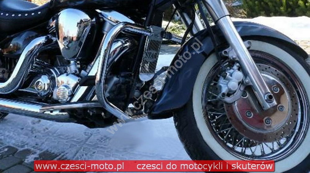 Gmole - Osłony silnika Yamaha XV 1600 Wild Star - przednie