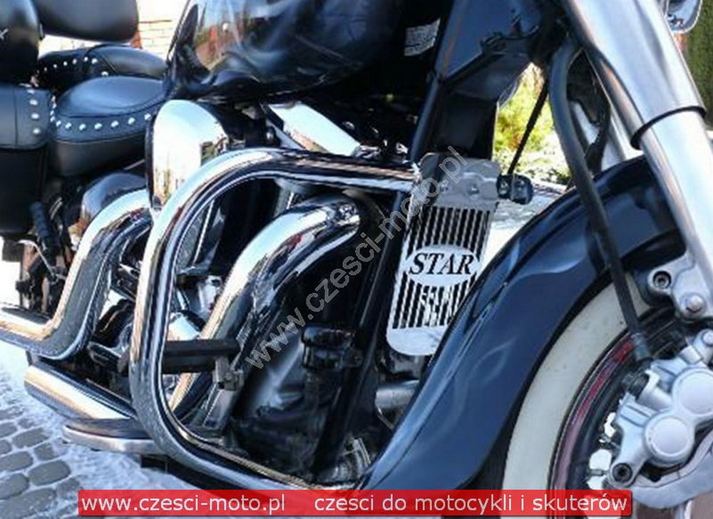 Gmole - Osłony silnika Yamaha XV 1600 Wild Star - przednie