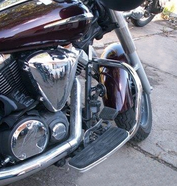 Gmole - Osłony silnika Yamaha XVS 950 Midnight Star - przednie