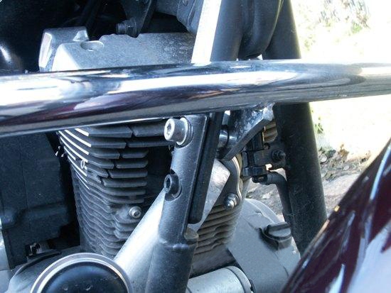 Gmole - Osłony silnika Yamaha XVS 950 Midnight Star - przednie