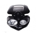 Owiewka przód 2 lampy H3 Diablo z homologacją