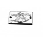 Ozdobna pokrywka zbiorniczka płynu hamulcowego - LEWA  LIVE TO RIDE 