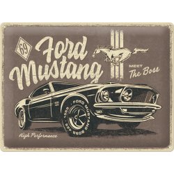  Plakat 30x40 Ford Mustang The Boss