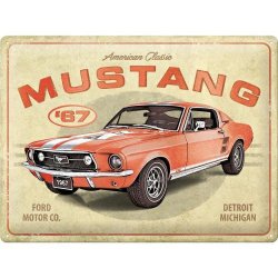  Plakat 30x40 Forg Mustang-GT Re