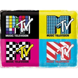  Plakat 30x40 MTV Logo Pop Art