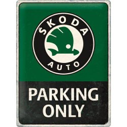  Plakat 30x40 Skoda Praking Only