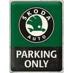 Plakat 30x40 Skoda Praking Only