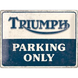  Plakat 30x40 Triumph Parking Only