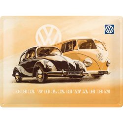  Plakat 30x40cm VW Beetle and Bulli