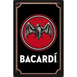 Plakat 40x60 Bacardi Logo Black