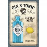 Plakat 40x60 Gin & Tonic Served