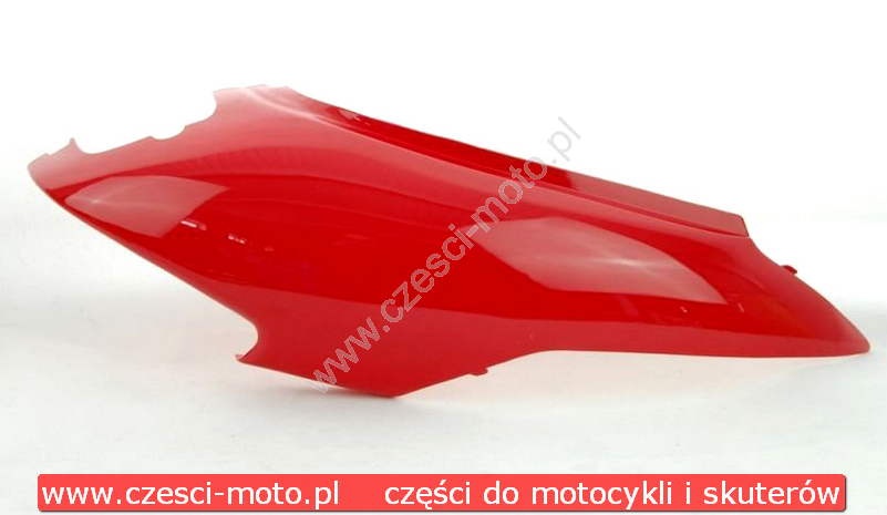 Plastik pod siedzeniem prawy do skuterów Keeway Hurricane - czerwony
