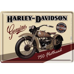  Pocztówka metalowa 14 x 10 cm Harley