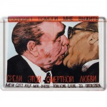 Pocztówka metalowa 14 x 10 cm Bruderkuss