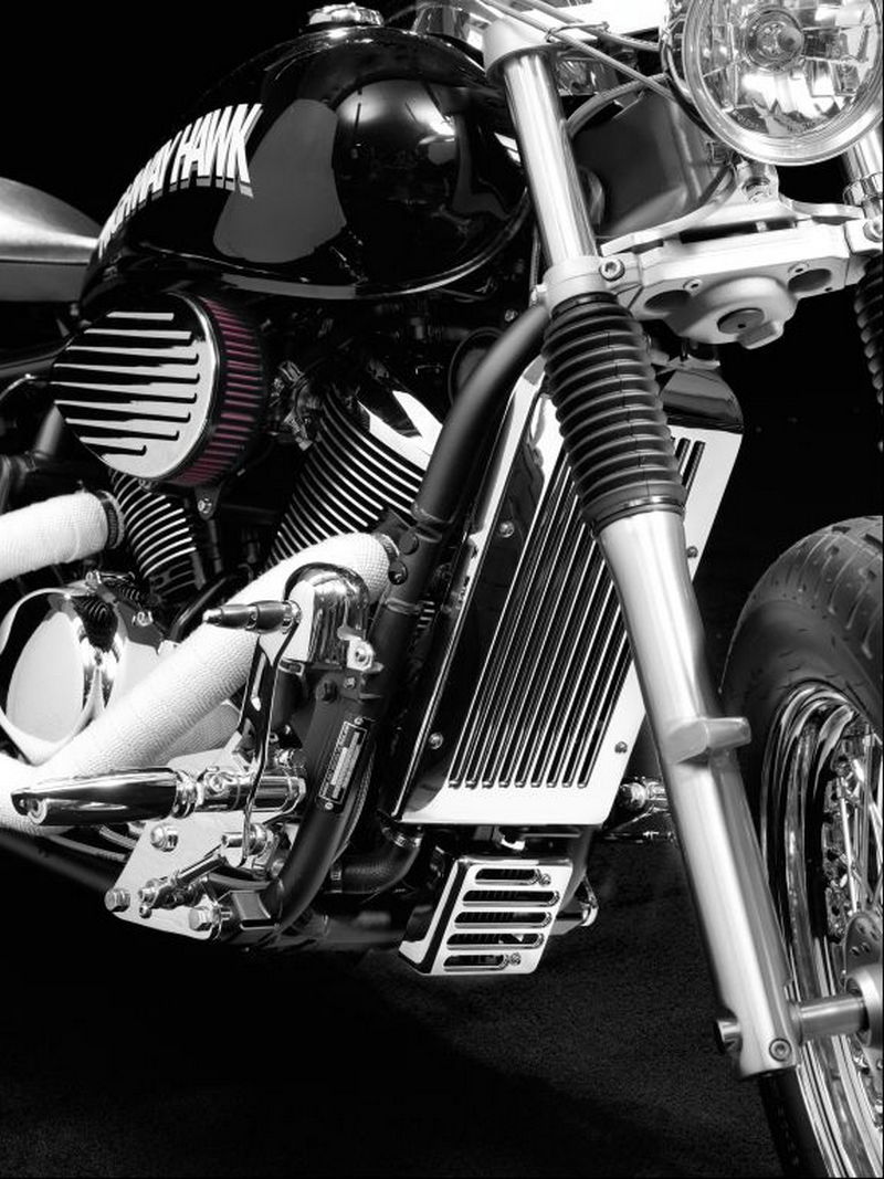 Pokrywa chłodnicy Yamaha XVS 1300 Midnight Star