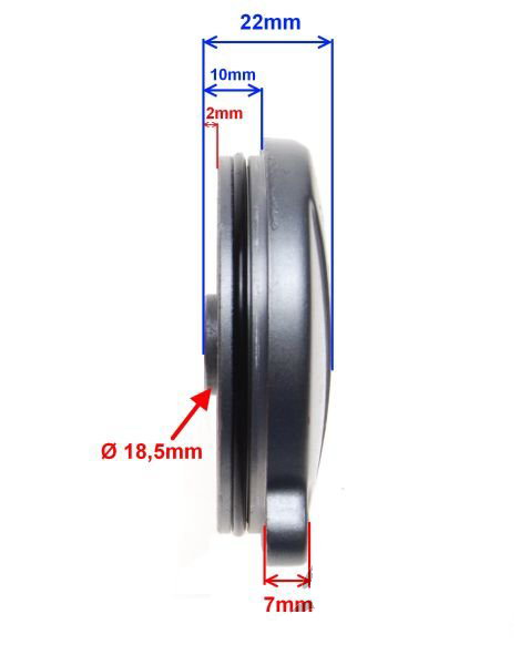 POKRYWA KOŁA ROZRUSZNIKA SILNIK 156FMI - motocykle 125ccm