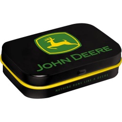  Pudełko z cukierkami - Mint Box John Deere Logo black