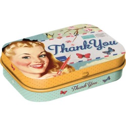  Pudełko z cukierkami - Mint Box Thank You Girl