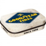Pudełko z cukierkami - Mint Box Goodyear-Logo White
