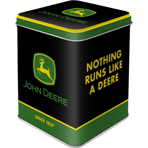 Puszka na herbatę John Deere Logo